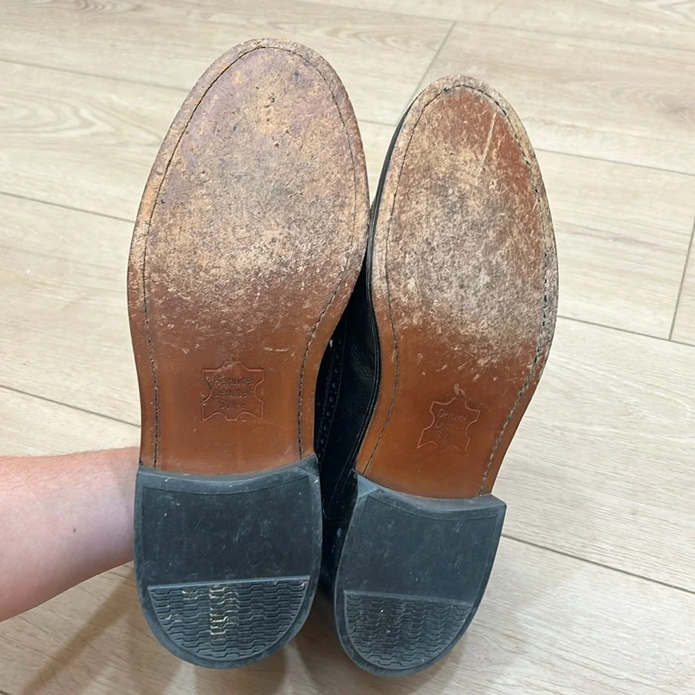 Vintage 70s Sears Men’s Wingtip Dress Shoes 9.5D